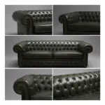 Art chester üçlü koltuk - Görsel 6